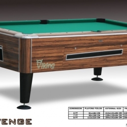 Biliardový stôl Viking Wenge 6ft