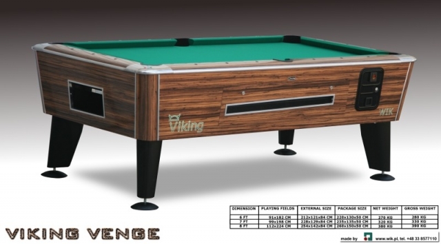 Biliardový stôl Viking Wenge 6ft